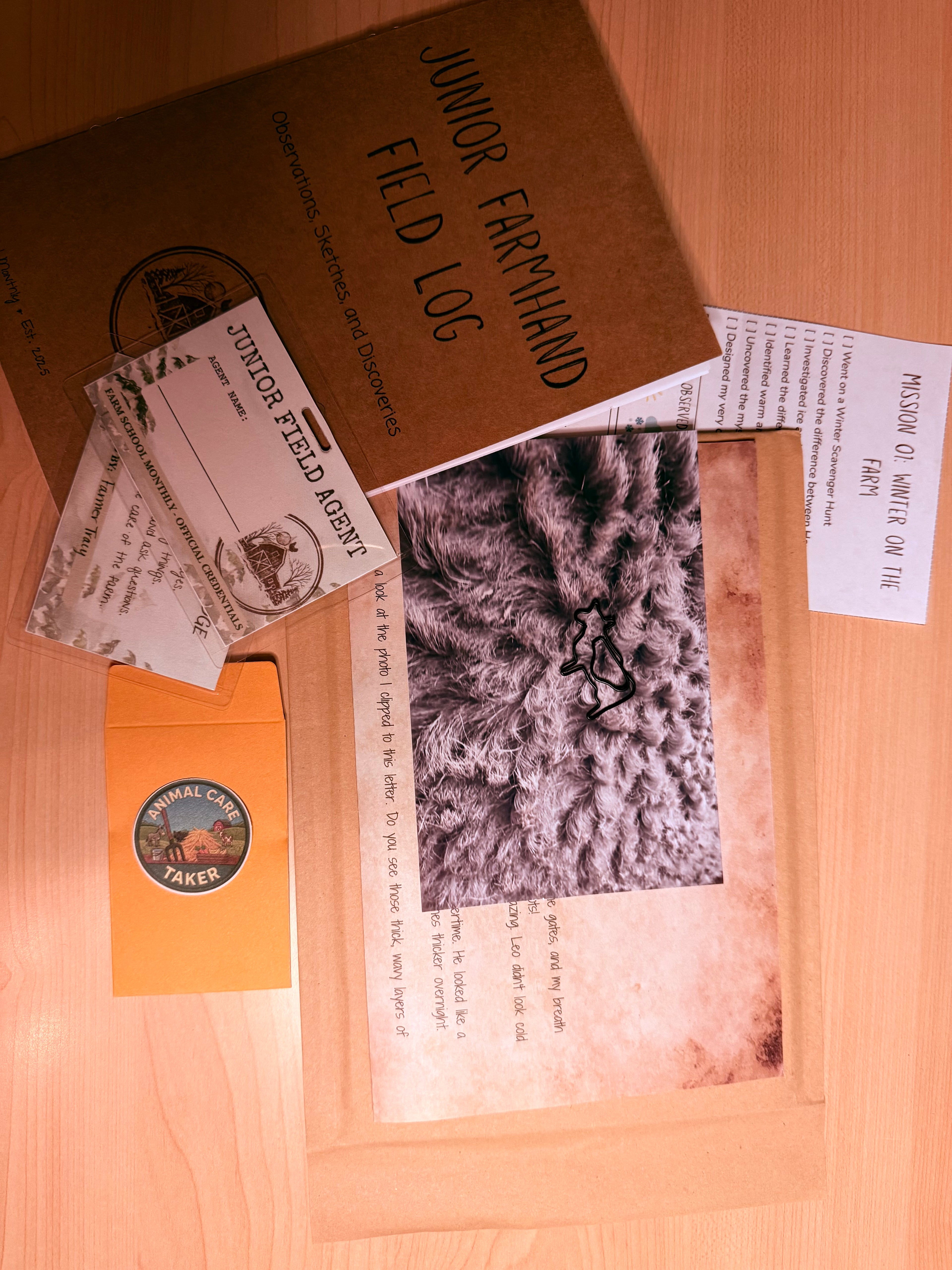 TIER 2: Farm School Club: Science Curriculum & Field Packet