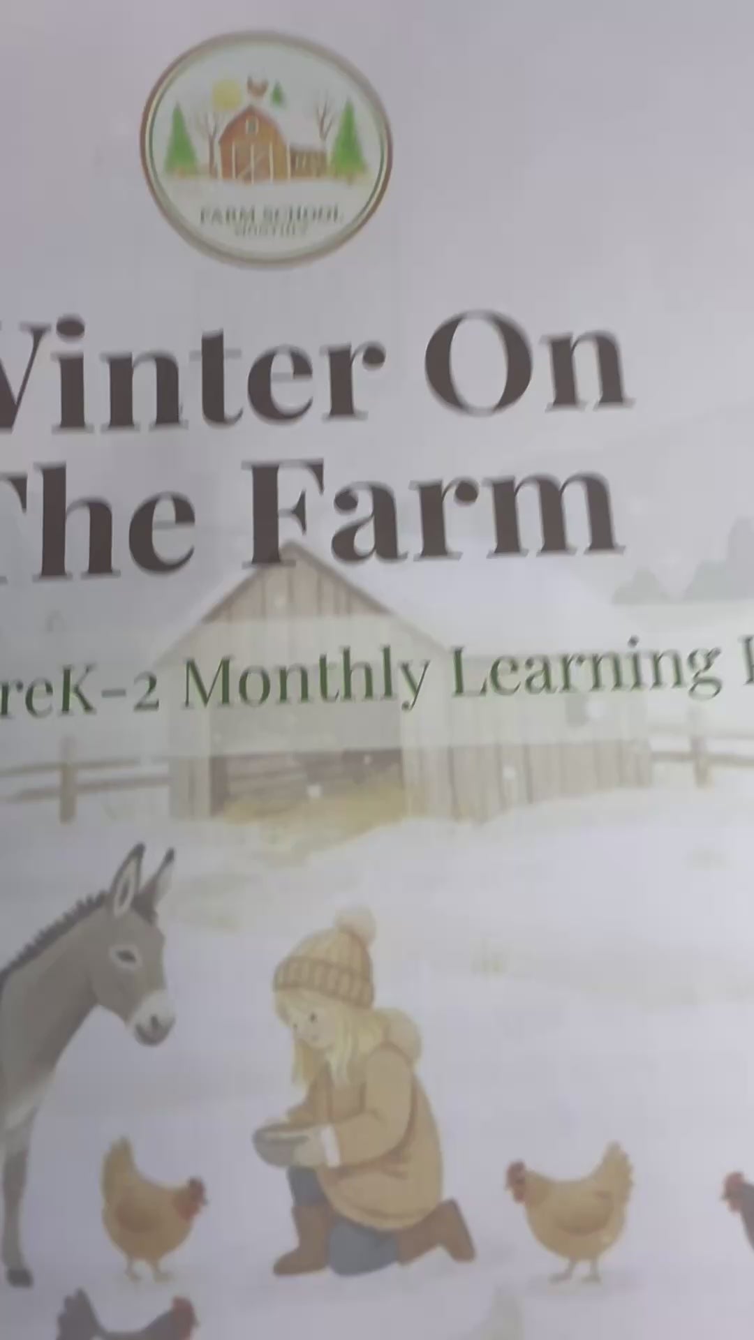TIER 1: Farm Friends: Digital Science Curriculum
